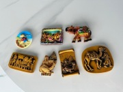 Magnesy z Egiptu 7 szt. Marsa Alam na lodówkę ZESTAW!