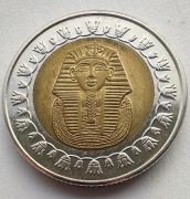 EGIPT 1 Pound 2007 okołoMENNICZA