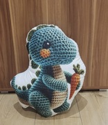 Poduszka dekoracyjna 50cm Dinozaur haftowany