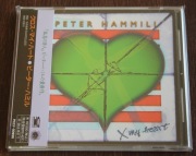 CD PETER HAMMILL "X MY HEART" JAPAN OBI