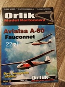 Model kartonowy Avialsa A-60 Fauconnet