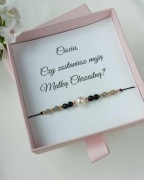 Bransoletka dla Chrzestnej- Prezent dla Chrzestnej