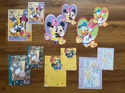 Karteczki Disney Mickey Minnie Daisy Kaczor Donald Goofy 12 szt. (komplety)