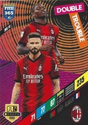 PANINI FIFA 365 2024 DOUBLE TROUBLE LEAO GIROUD AC MILAN MIL 14