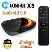 Tv box Vontar X3 4/32Gb Android 9 S905X3