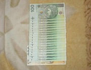 100 zł 200 zł złotych - seria zastępcza Y 1994