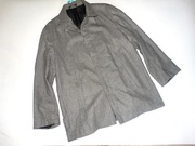 _Moto menswaer_Fajny wełniany szary płaszcz-kurtka_R.L