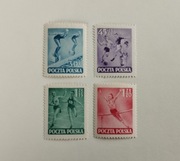 Polska Fi 612-615 ** Święto Kultury Fizycznej Rocznik 1952 - Okazja