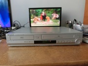 Nagrywarka DVD/VHS SAMSUNG z pilotem.