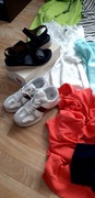 Wyprzedaż  Misz masz 2 pary  butów   ubrania  miód i inne  