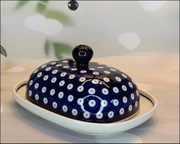 Maselniczka maselnica ceramika duża Bolesławiec Z.C.B.