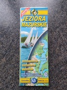Jeziora Mazurskie - mapa turystyczna, ExpressMap, laminowana 