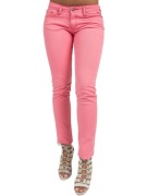 spodnie damskie TRAMONTANA jeans Women's trousers pink r. 40 różowe