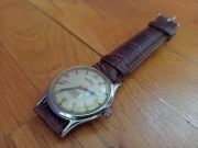 Stary Męski Zegarek Delbana 465 17 kamieni Biały Swiss PRL