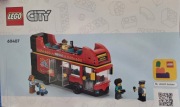 Lego City 60407 Czerwony Autobus