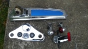 Harley Softail Rocker półki przednie,konsola,lampa tylna,kierunkowskazy