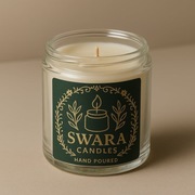 Ręcznie robione świece sojowe