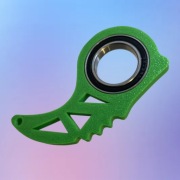 KeyRambit Green - popularny Fidget Spinner z TikToka