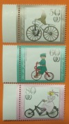 Znaczki Niemcy Berlin 1985#735-737**Rowery 
