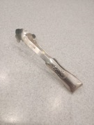 Szczypce do cukru srebro 800