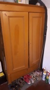 Stara poniemiecka szafa Vintage. Duże drzwi. Stan dobry. Atrakcyjna cena.