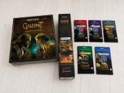 Gwint Legendarna Gra Karciana + dodatki + mata zestaw All In 