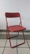 Krzesło składane czerwone IKEA