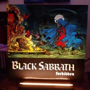 Black Sabbath Forbidden winyl Rzadki Brazylijski Bootleg z log I.R.S.+bonus