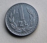 1 złoty z roku 1986