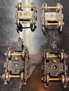 Central Valley 506 wózek wózki kolejka HO H0 vintage stare USA sprężyna