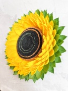 Słonecznik na ścianie (rozmiar L)