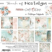 Zestaw papierów TOUCH OF NOSTALGIA 20,3x20,3 Craft O'Clock.