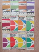 Mapa Krajoznawczo Samochodowa PRL 14 sztuk.