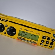 Unikatowe radio Blaupunkt Lausanne RD 148 colour edition żółte 