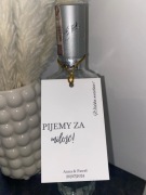Zawieszki na alkohol WESELE URODZINY