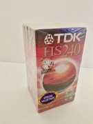 kaseta video TDK 3XHS240 +HS60 special value pack w foli