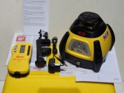 LEICA RUGBY 55 laser niwelator spadki lata statyw 