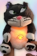 KOT LUCYFER ODDYCHAJĄCY SENSORYCZNY PLUSZAK ŚWIATŁO DŹWIĘK 