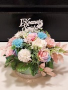 Flower box , kwiaty mydlane pachnące,Dzień Mamy,  komunia, koniec roku 