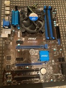 Płyta główna MSI H87-G41, Intel I5-4570, Zasilacz Aero Cool 750 WATT