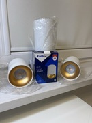 Kanlux RITI oprawa oświetleniowa sufitowa natynkowa biało złota GU10 27570