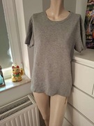 M 38 Reserved szara bluzka szary t-shirt basic Casual fit top urban