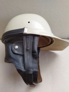 Kask zabytkowy z daszkiem z PRL Nowa niższa cena.