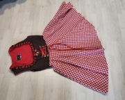 strój ludowy małgosia alicja góralka ludowa bawarka gorset nr 920 XL