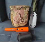 Pinpointer ręczny wykrywacz torba nożołopatka zestaw dla poszukiwacza