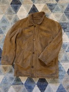 Kożuch męski kurtka męska vintage Brązowa brązowy Rozmiar około L