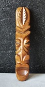 Maska Tiki 28cm - Ciężkie Drewno Egzotyczne (Gęstość >1g/cm3)