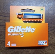 Gillette Fusion 5 - 4 sztuki Oryginał z Niemiec.