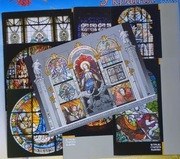 Zestaw pocztowy „Witraże dawnego Lwowa”