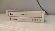 Napęd CD-ROM LG CRD-8521B 52x IDE – sprawny retro biały